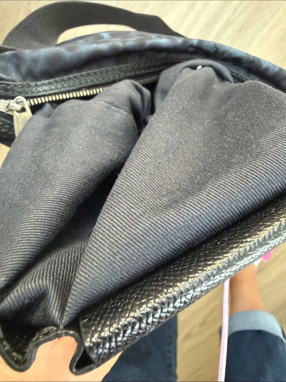 Dolce & Gabbana Men’s Leopard Messenger Bag – Repair Needed